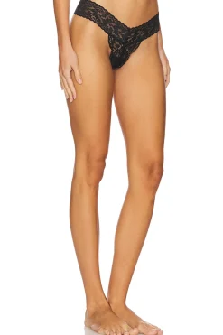 Violet Lace Thong