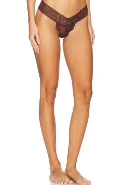 Violet Lace Thong 5 Pack