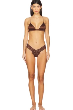 Violet Lace Thong 5 Pack