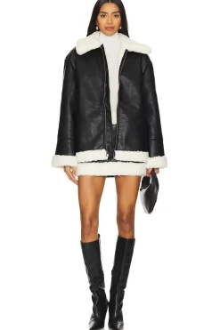 Violetta Faux Leather Jacket
