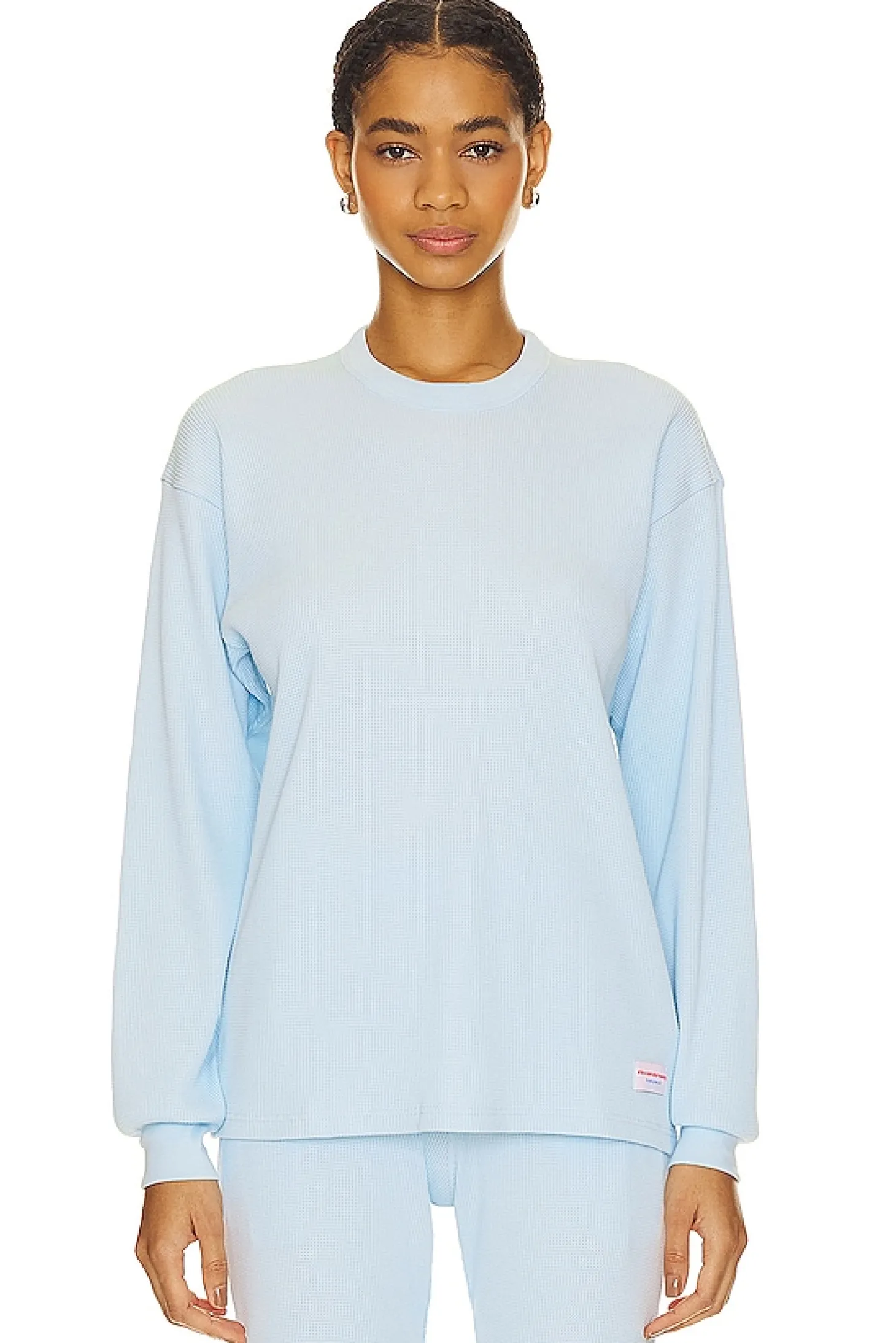 Waffle Crew Neck Longsleeve