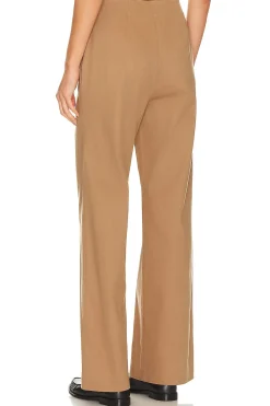 Waist Detailed Wide Leg Pants