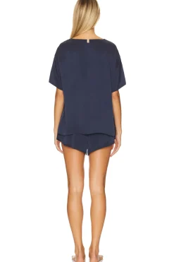 Washable Silk Tee Set