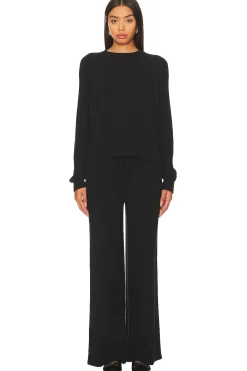 Wide Leg Chenille Pant