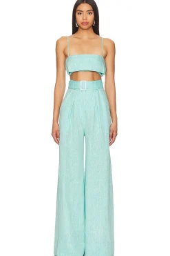 Wide Leg Pleated Pant