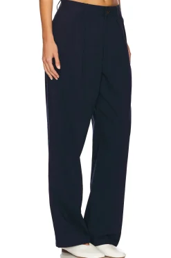 Wide Leg Pleated Trouser