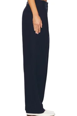 Wide Leg Pleated Trouser