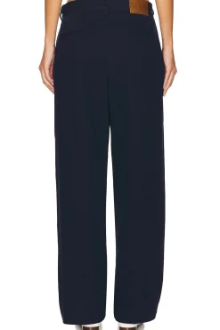 Wide Leg Pleated Trouser