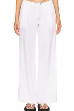 Wide Leg Relaxed Linen Pant