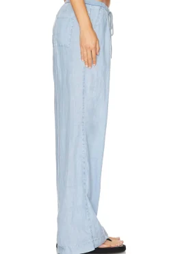 Wide Leg Relaxed Linen Pant