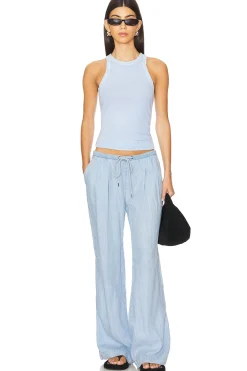 Wide Leg Relaxed Linen Pant