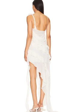 Willow Ruffle Rosette Dress