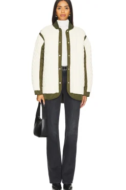 Winnie Mixed Media Jacket