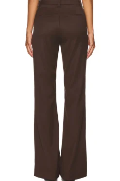 Wool High Waist Pant