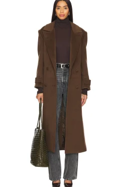 Wool Structured Belted Coat