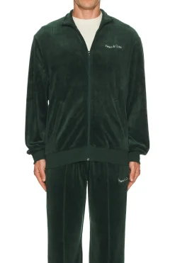 Wordmark Velour Jacket