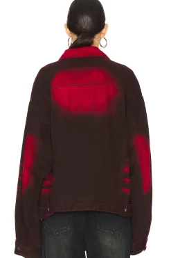 Wrapped Denim Jacket