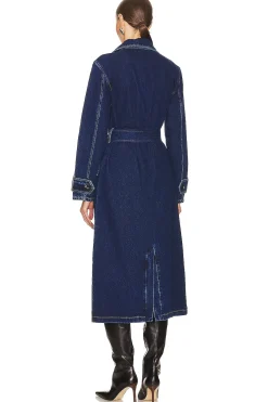 Wren Denim Trench