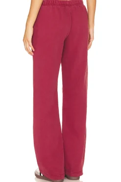 X DANIELLE GUIZIO Reverse Weave Flare Sweatpants