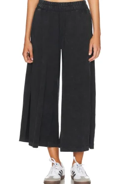 X FP Movement Hot Shot Slit Wide Leg Pant In Black