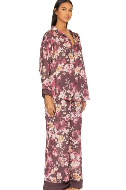 x Intimately FP Dreamy Days Pajama Set In Vintage Combo
