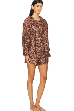 x Intimately FP Early Morning Sleep Set In Natural Combo