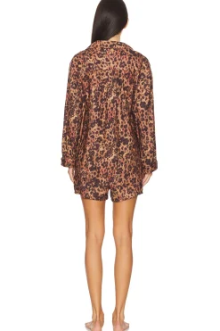 x Intimately FP Early Morning Sleep Set In Natural Combo