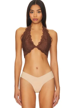 x Intimately FP Last Dance Lace Halter In Ivory