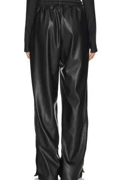 x Mona Kattan Cara Leather Pants