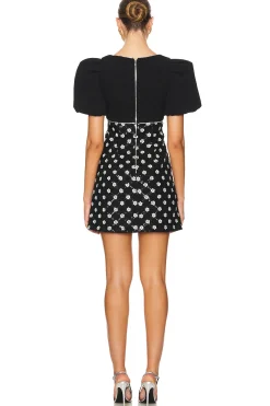X Nicky Hilton Alivia Short Sleeve Mini Dress