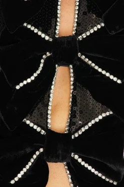 X Nicky Hilton Lena Bow Mini Dress