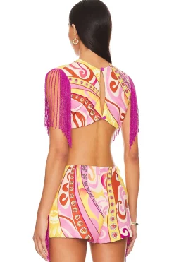 x REVOLVE Candy Crop Top