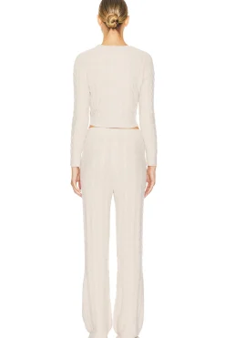 x REVOLVE CozyChic Lite Cable Pullover & Pant Set