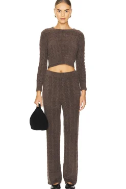 x REVOLVE CozyChic Lite Cable Pullover & Pant Set