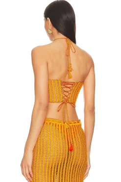 X Revolve Crochet Bralette