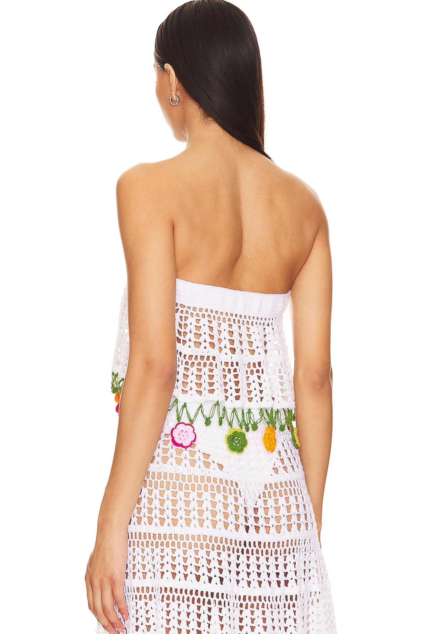 X Revolve Crochet Crop Top