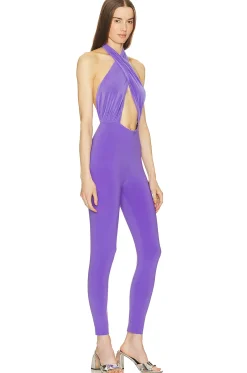 x REVOLVE Cross Halter Jumpsuit