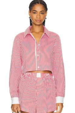 X Revolve Darian Stripe Shirt