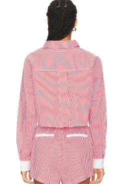 X Revolve Darian Stripe Shirt