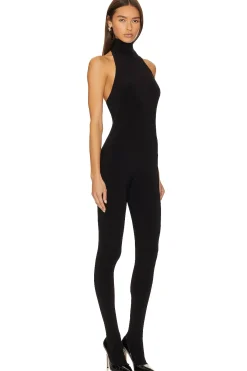 X Revolve Halter Turtle Catsuit With Footsie