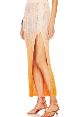 x REVOLVE Kenna Ombre Maxi Skirt