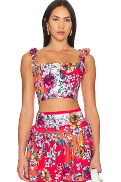 X Revolve Leah Crop Top