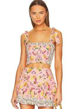 X Revolve Leah Crop Top