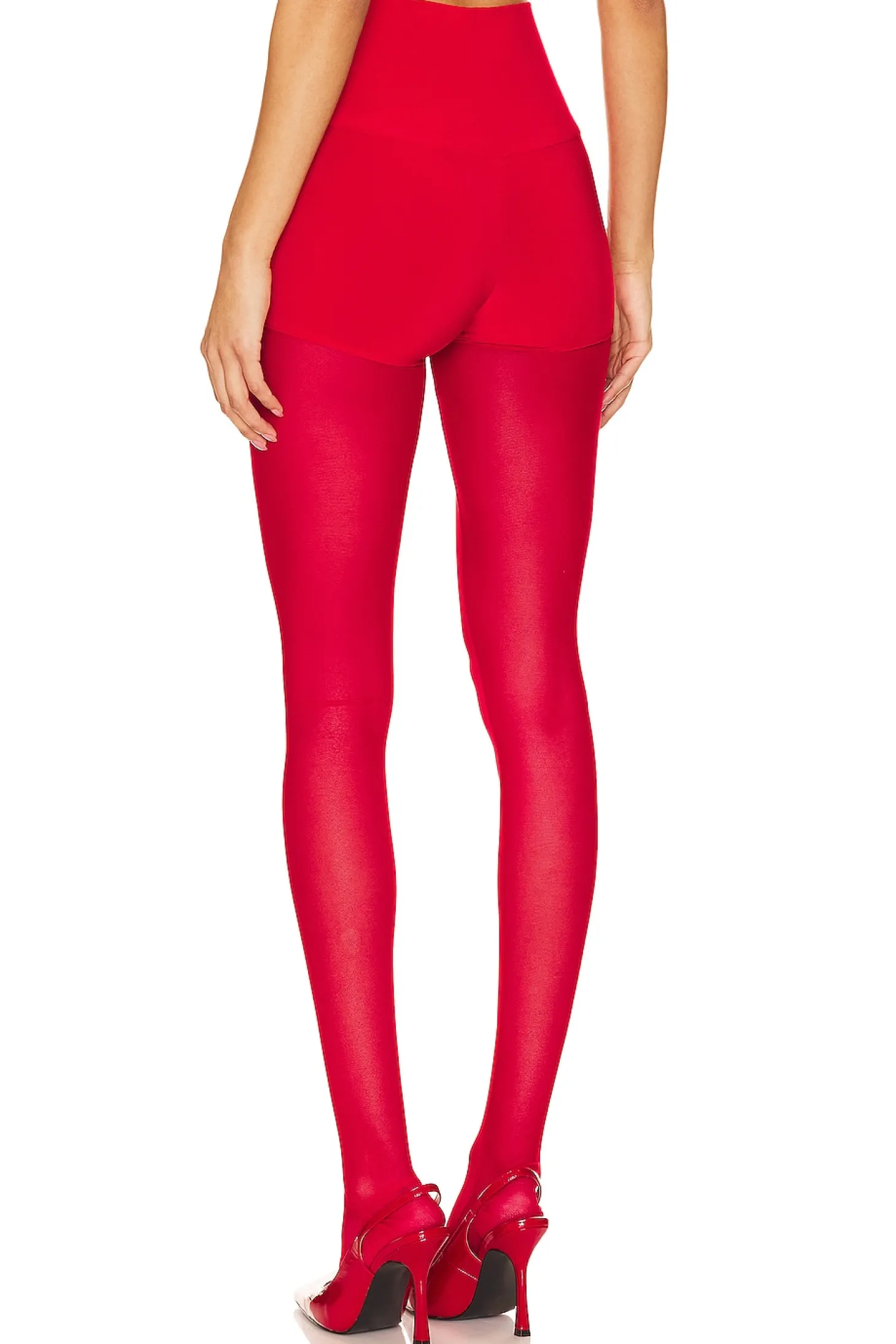 x REVOLVE Legging Mesh Bottom Footsie