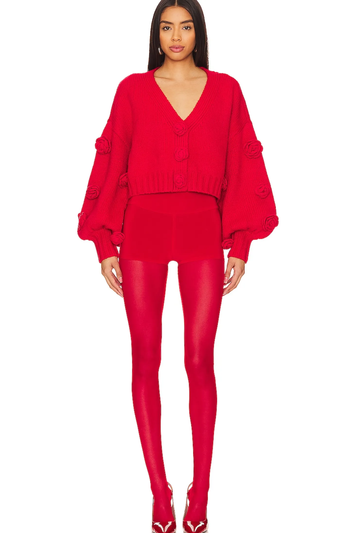 x REVOLVE Legging Mesh Bottom Footsie