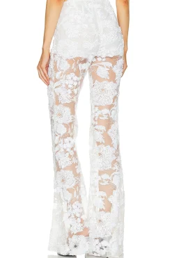 x REVOLVE Lennon Embroidered Trousers