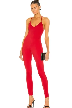 x REVOLVE Low Back Fara Slip Catsuit