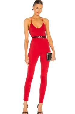 x REVOLVE Low Back Fara Slip Catsuit