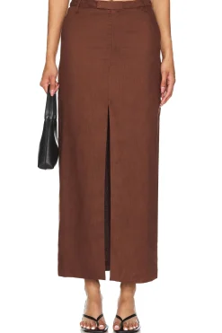 x REVOLVE Sita Maxi Skirt
