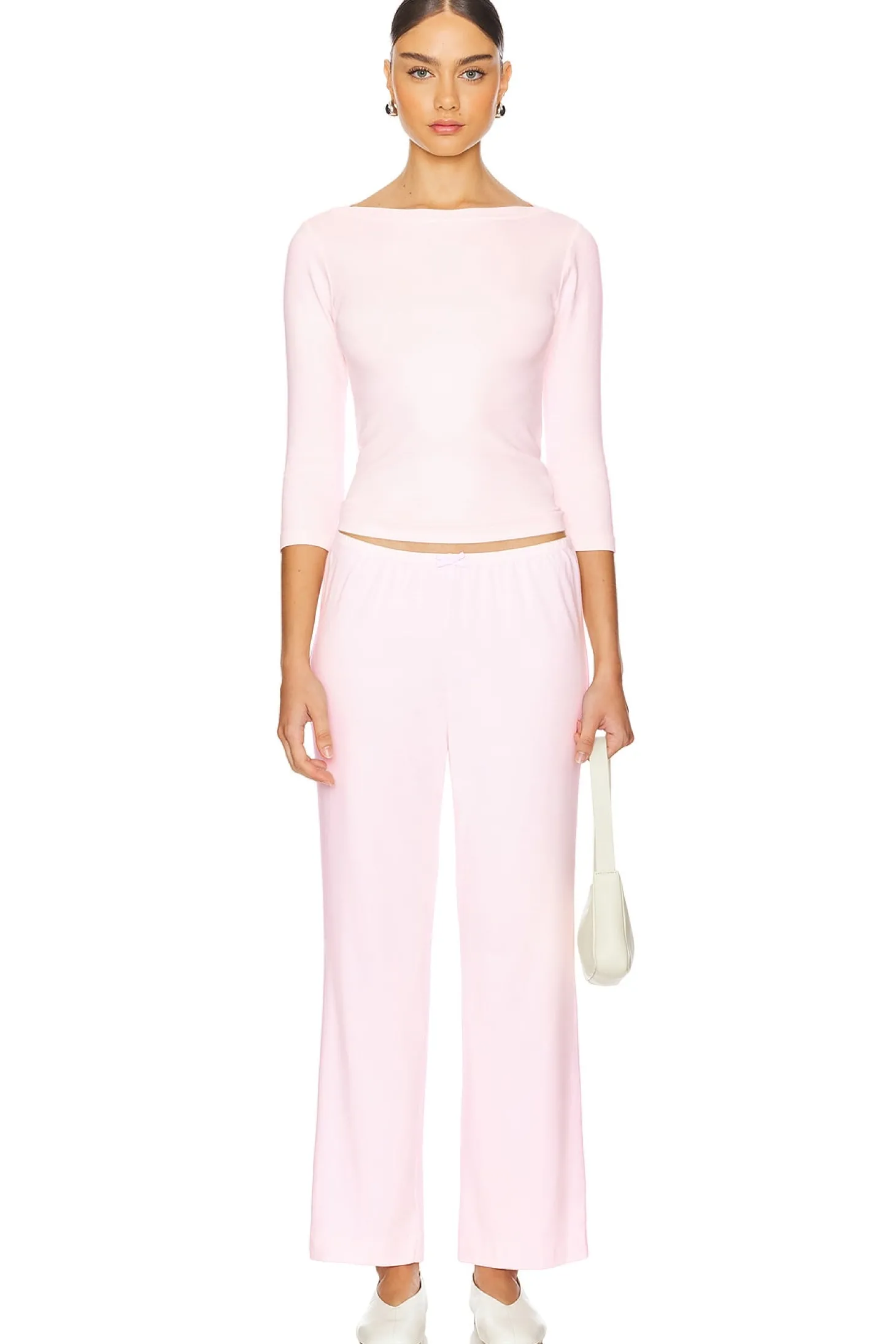 x REVOLVE The Baby Rib Scallop Pant